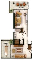 Grand Luxxe Villa Studio Bedroom