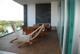 hammock on the deck