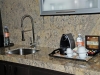 Nespresso maker in the suite