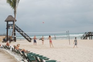 beach volleyball