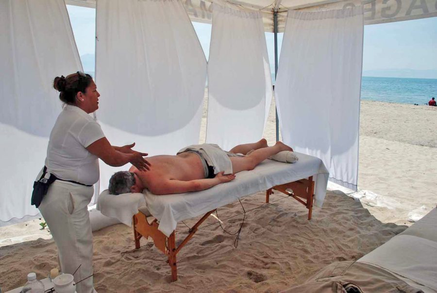 beach massage