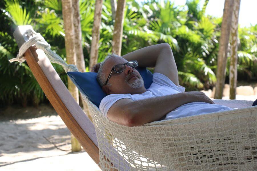 John Jameson in a Hammock