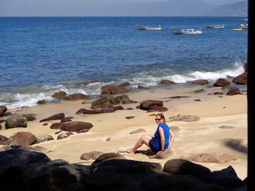 beach at las caletas