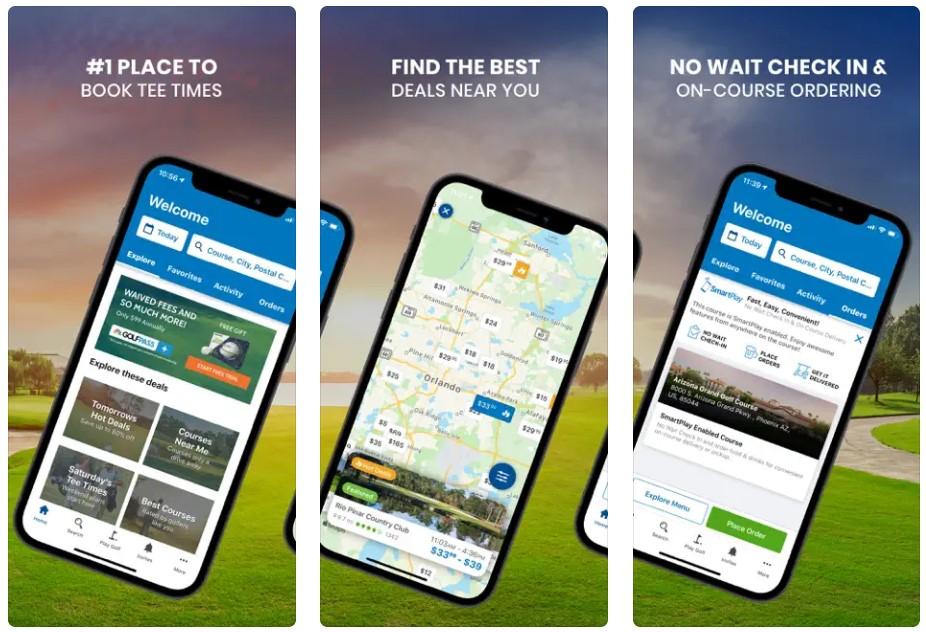 golf now app