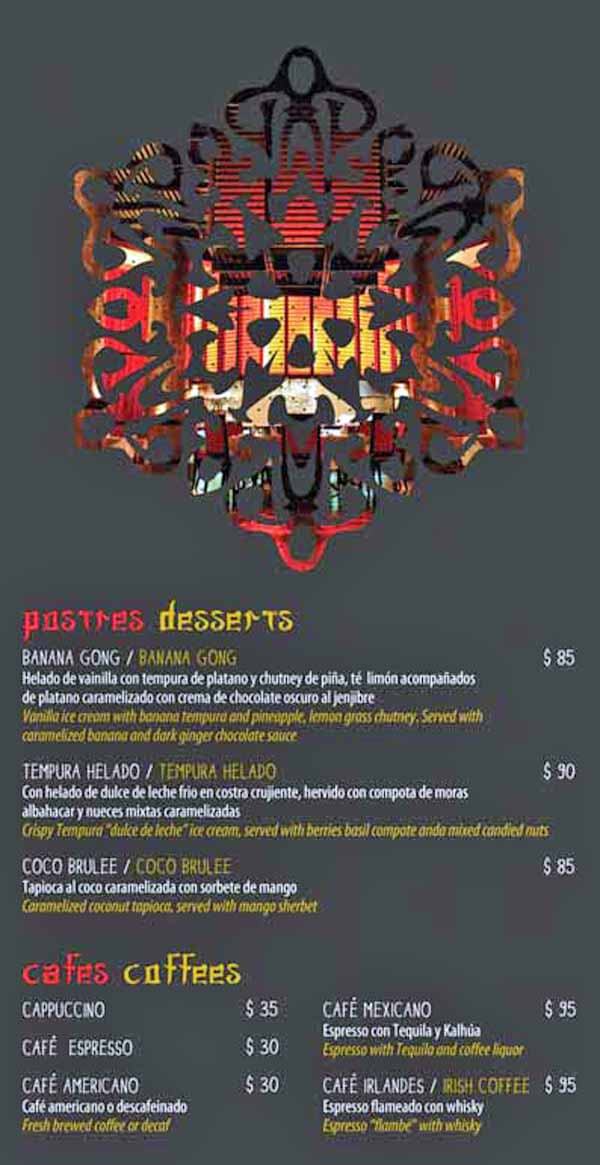 Gong Restaurant Nuevo Vallarta