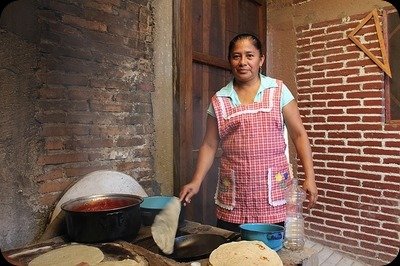 Spanish Speaker Cooking Authentic Mexican Food