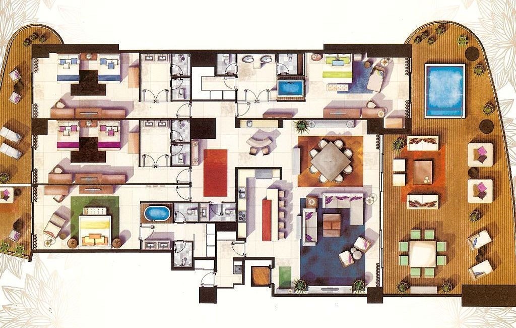 Vidanta four bedroom residence accommodations