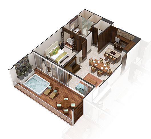 Vidanta Grand Luxxe Suite 1 Bedroom