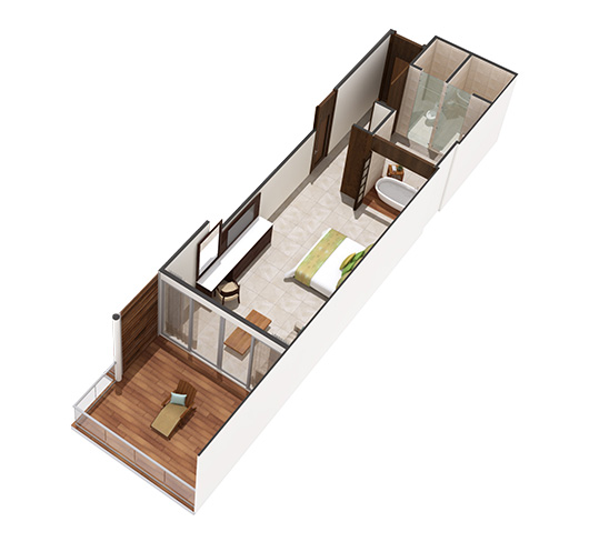 Vidanta Grand Luxxe Suite Studio Bedroom