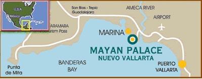 Nuevo Vallarta Map